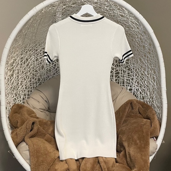 Oak + Fort Mini Knit Collared Dress - Picture 5 of 6